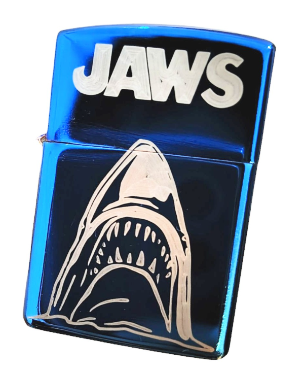 Producto - ENCENDEDOR RECARGABLE A BENCINA JAWS TIBURON