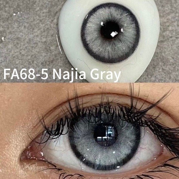 Producto - Lentes de contacto Najia Gray FA68-5 8.6mm - Freshlady