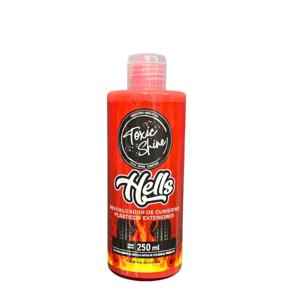 Producto - Toxic Shine Hells 250ml - Acondicionador De Cubiertas y plásticos