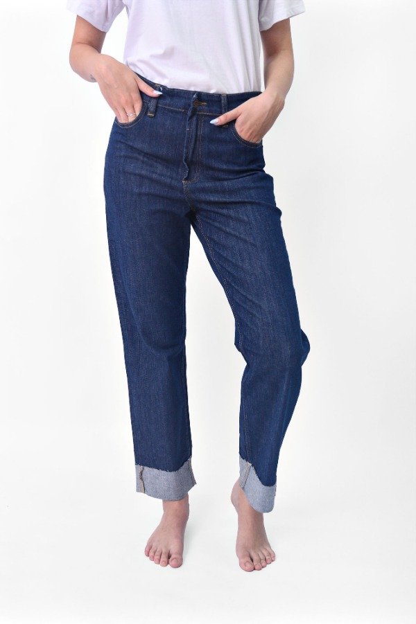 Producto - 51058 JEANS STRAIGHT RUEDO ANCHO