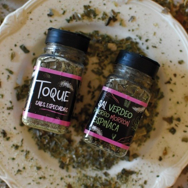 Producto - TOQUE SALES Sal Marina,Verdeo, Puerro, Morrón y Espinaca
