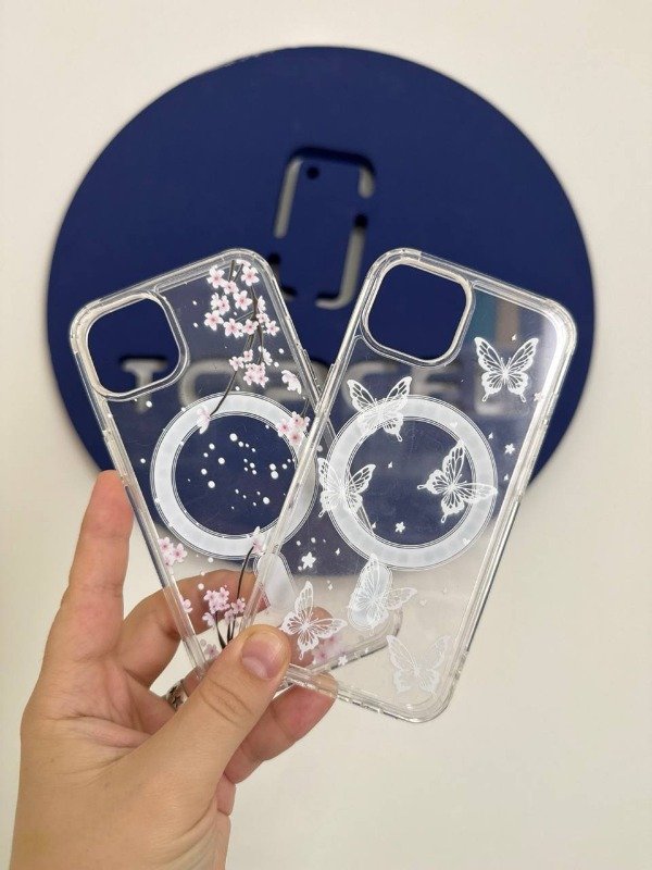 Producto - FUNDA CLEAR CASE MAGSAFE CON DISEÑO IPHONE 13