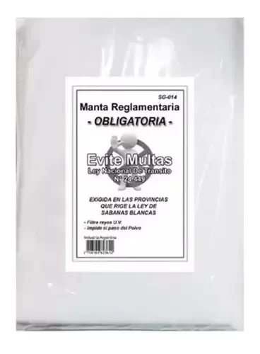 Producto - SABANAS REGLAMENTARIAS 2,20 MTS. X 1,50 MTS. ECONOMICAS