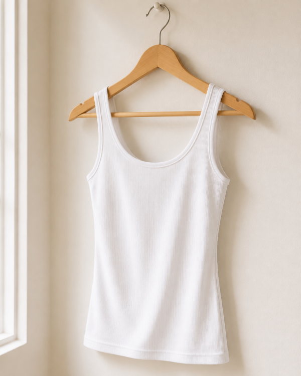Producto - Musculosa Básica blanca - 1