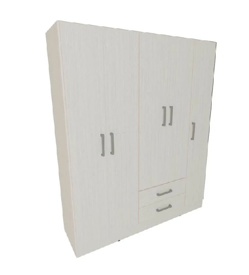 Producto - Ropero Bahia Cinco Puertas Dos Cajones - 5