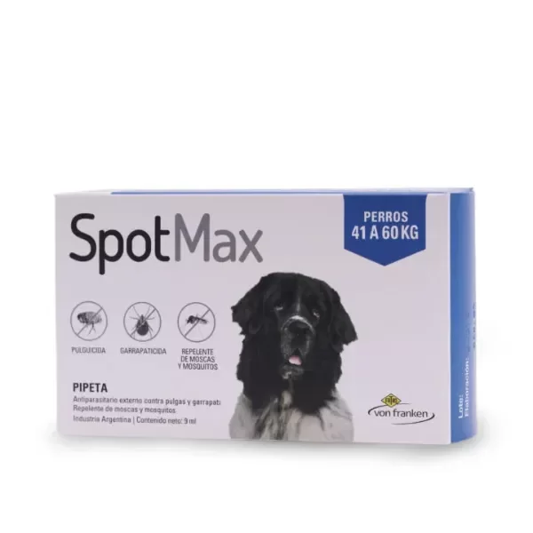 Producto - Pipeta SPOTMAX perro de 41 a 60kg