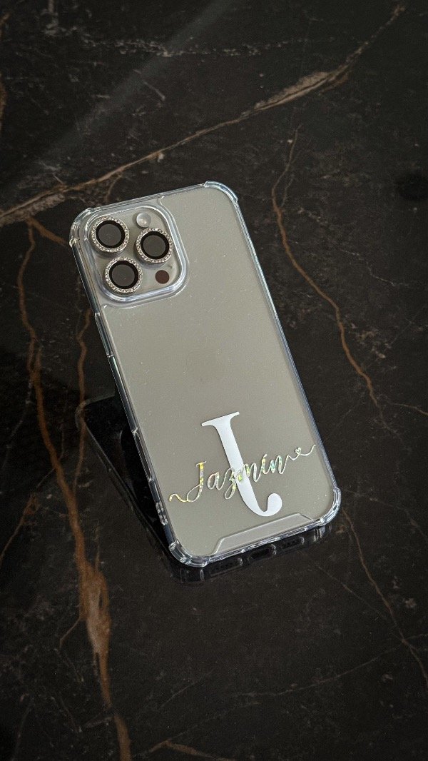 Producto - Case nombre con corazon