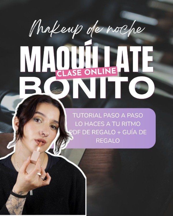 Producto - Clase online pregrabada - Makeup de noche - 0