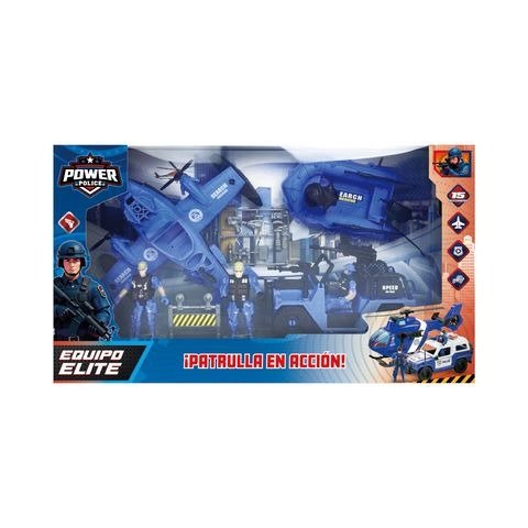 Producto - SET DE VEHICULOS POLICIA EN CAJA 50X10.5X28.5CM