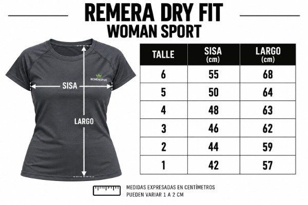 Producto - Remera Dry Fit Woman Sport - 6