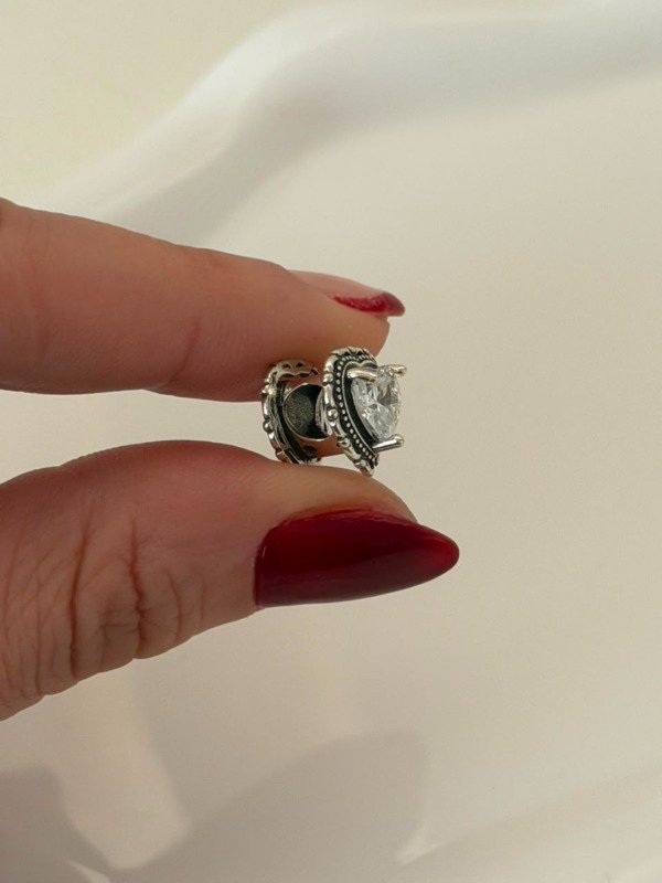 Producto - Charm corazón cristal - 2