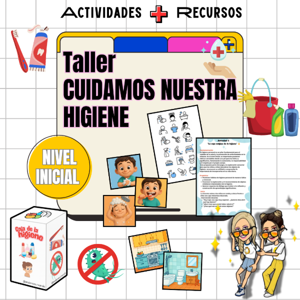 Producto - TALLER. CUIDEMOS NUESTRA HIGIENE. Nivel Inicial