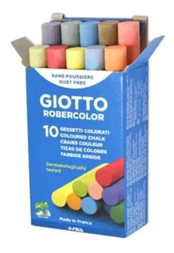 Producto - TIZA GIOTTO ROBERCOLOR COLORES SURTIDO X10