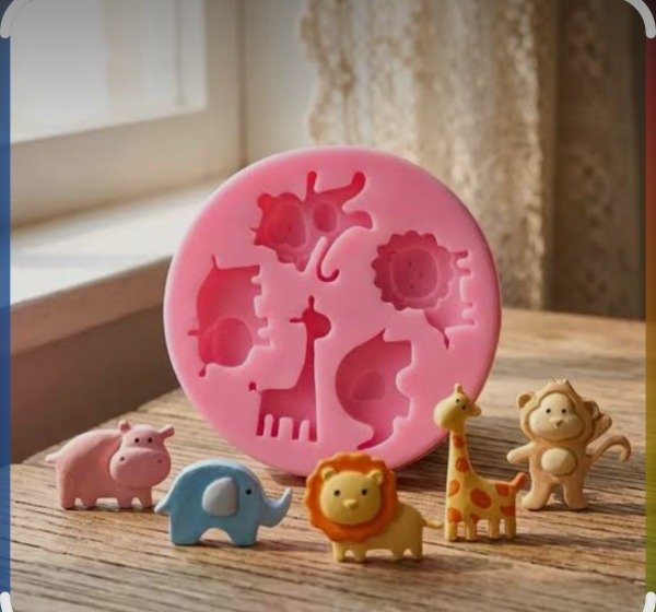 Producto - Molde de animales selva mini