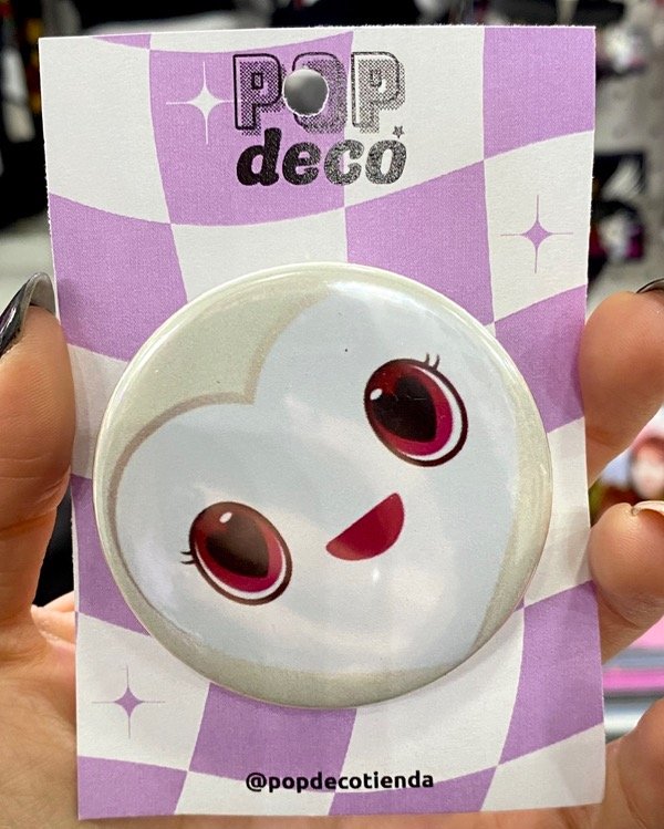 Producto - Pin Lovely blanca