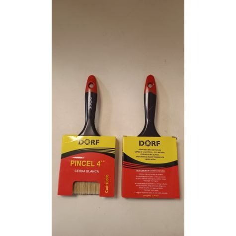 Producto - 10808   PINCEL VIROLA 1 CERDA BLANCA 4"