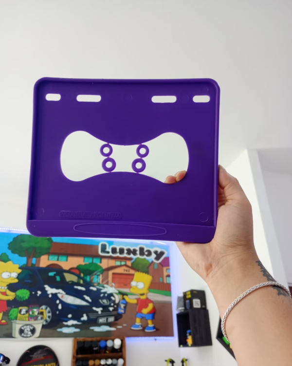 Producto - Porta Patente Violeta