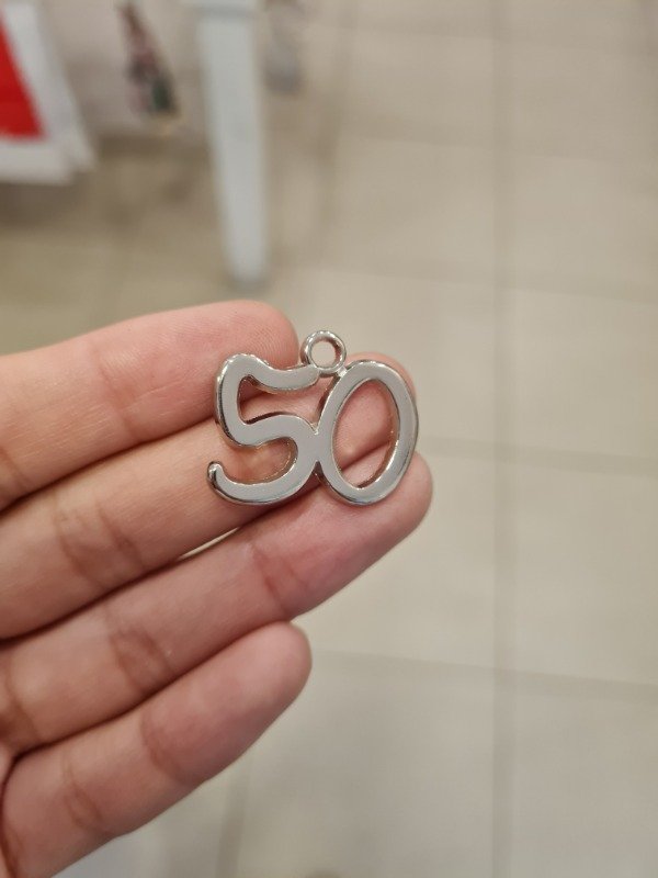 Producto - DIJE DE NUMERO 50