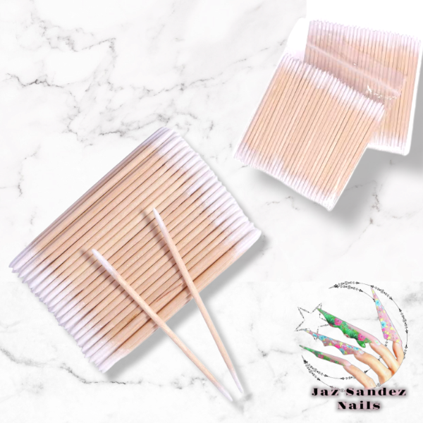 Producto - MICRO HISOPOS MADERA DOBLE x100