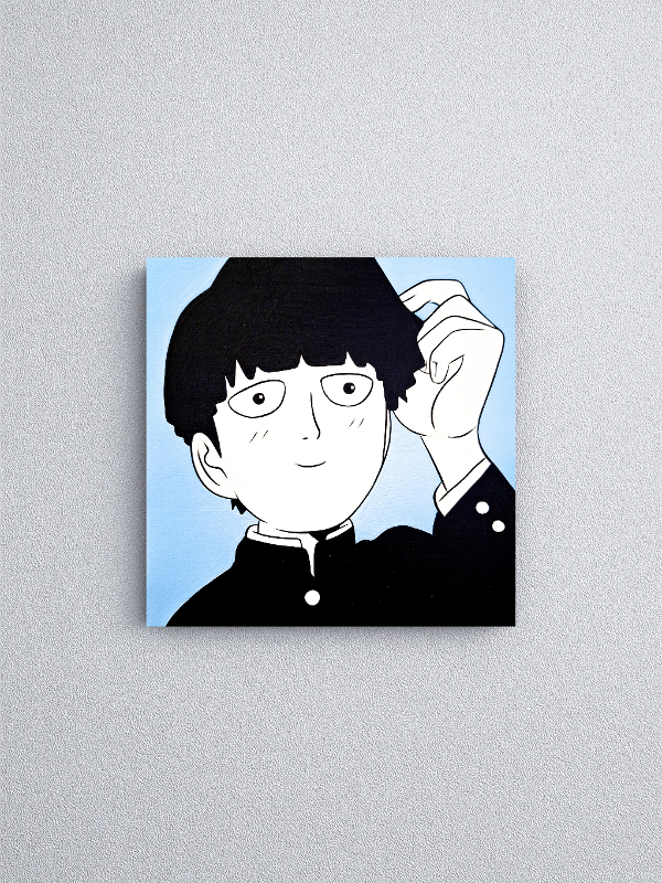 Producto - Cuadro Mob Psycho 100  (12x12cm)