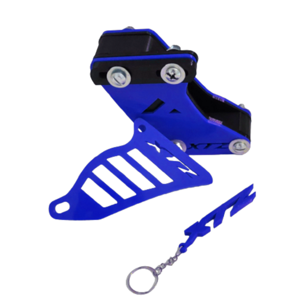 Producto - Kit Guia De Cadena Y Cubrepiñón + Llavero Yamaha Xtz 125 - 1