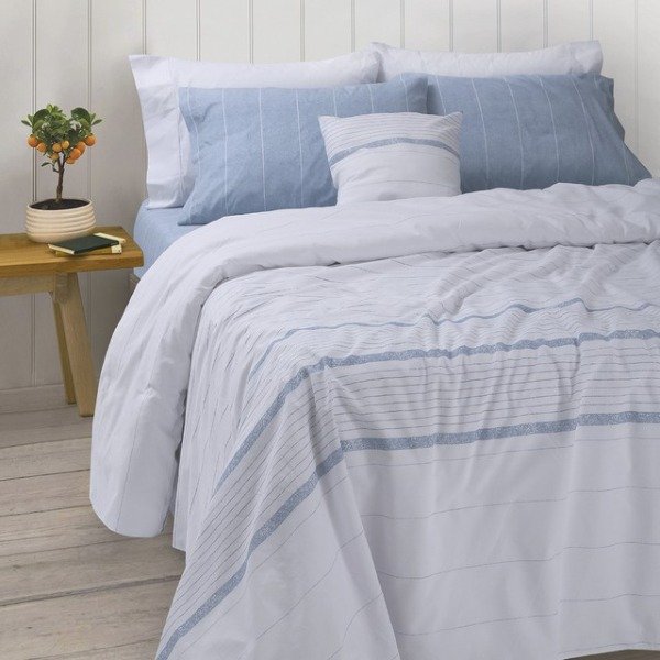 Producto - uego de Sábanas Queen Size Percal 180 hilos Liam