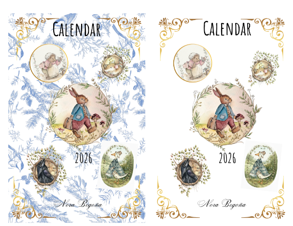 Producto - Calendario 2026 en Inglés
