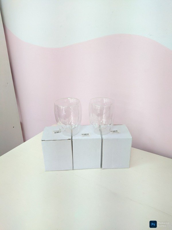 Producto - Vasos doble fondo vidrio