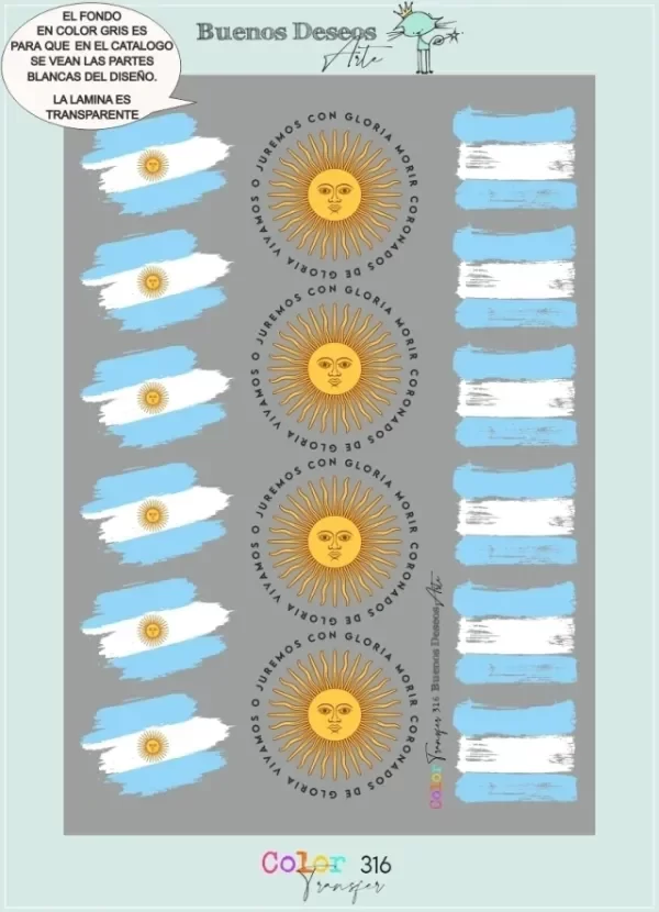 Producto - Lamina A4 Termotransferible Cod. CT316