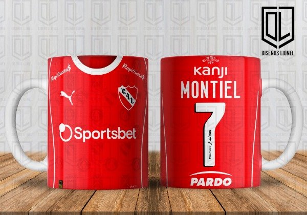 Producto - "NUEVA" PLANTILLA PARA TAZAS INDEPENDIENTE - TITULAR 2025/26 (S. MONTIEL)