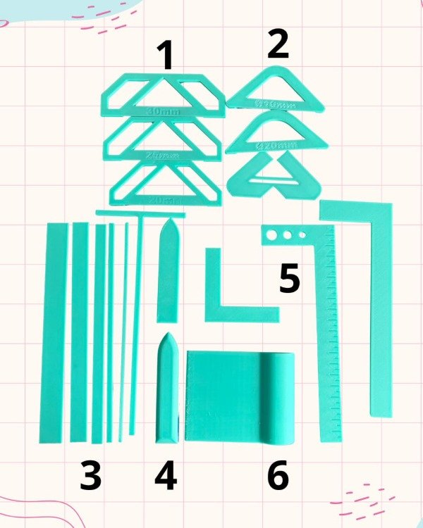 Producto - Kit reglas de encuadernación