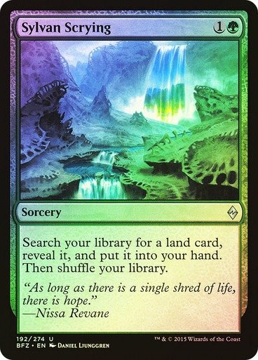 Producto - Sylvan Scrying (Foil)