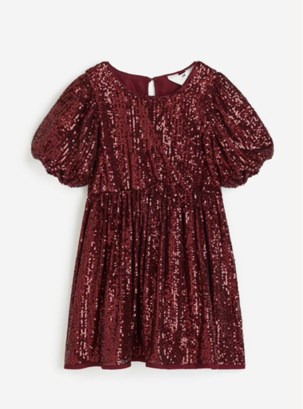 Producto - Vestido para Niñas Marca H M Lentejuelas