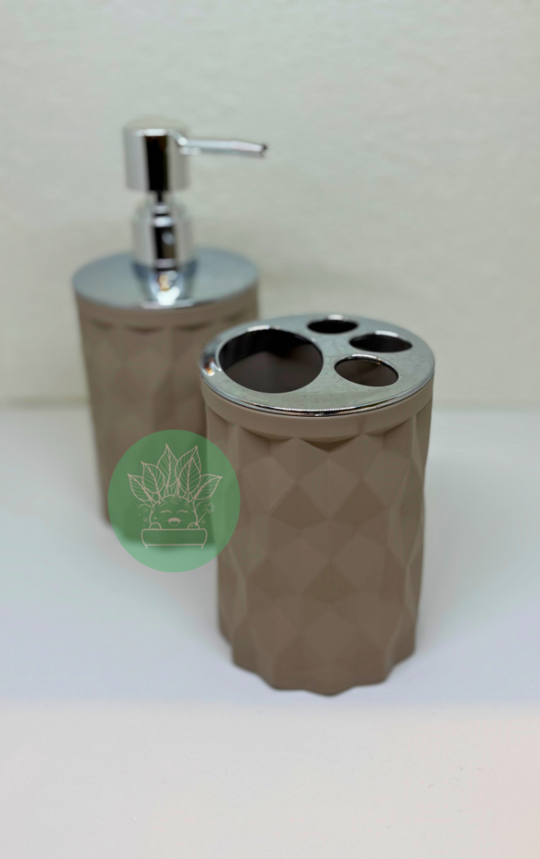 Producto - Porta cepillo cromado