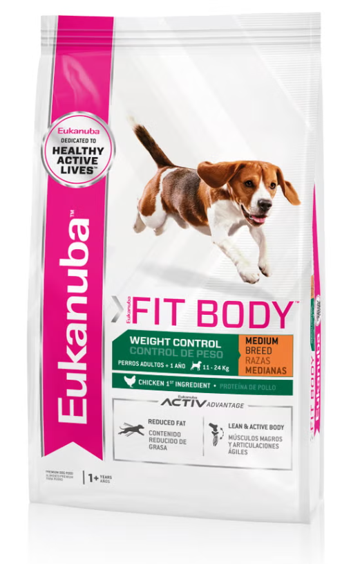 Producto - EUKANUBA FIT BODY MEDIUM BREED