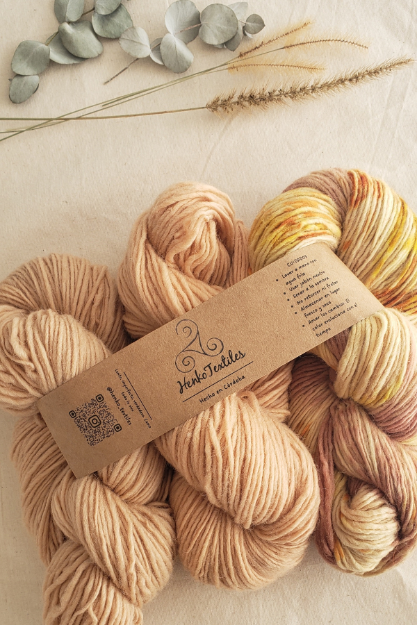Producto - Set ecoprint Fiora (worsted)