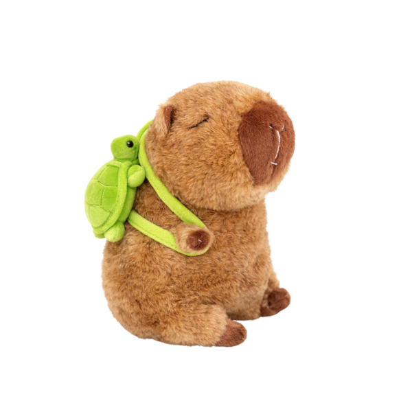 Producto - Capibara con tortuga de peluche