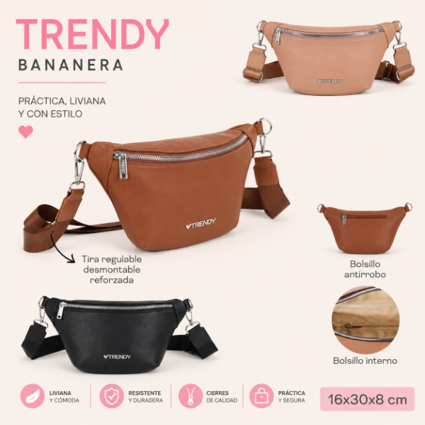 Producto - RIÑONERA TRENDY COD 31843