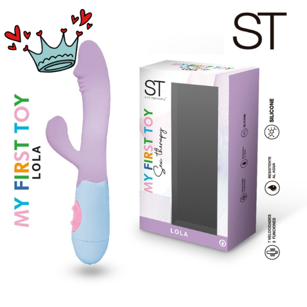 Producto - Vibrador Estimulador Lola - Recarga USB - ST Sex Therapy