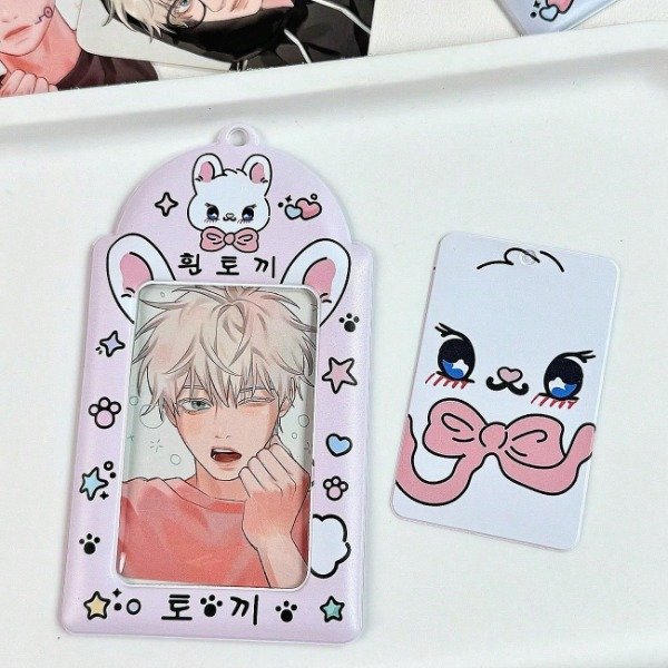 Producto - Holder Conejo rosa