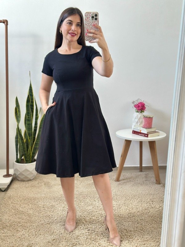 Producto - Alba Dress (PRE VENTA - Black ) Talles S a 4XL (Busto hasta 135)