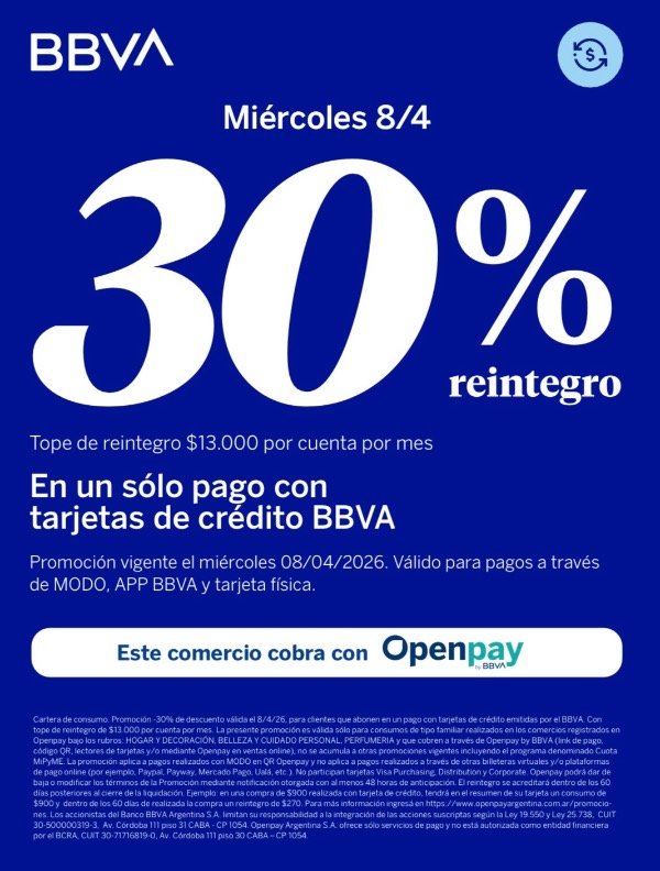 Producto - Miercoles 8/4 BBVA