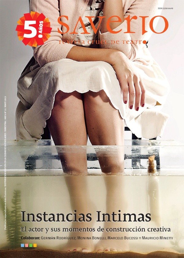Producto - Saverio Revista cruel de teatro 21. Instancias íntimas. Técnicas de actuación