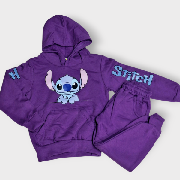 Producto - Conjunto de Nena Frizado Stich T4, T8,T14