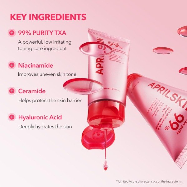 Producto - APRILSKIN TXA Niacinamide 99 Night Wrapping Mask 80ml - 2