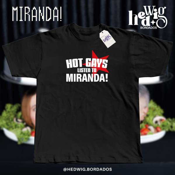 Remera hot gays listen to Miranda