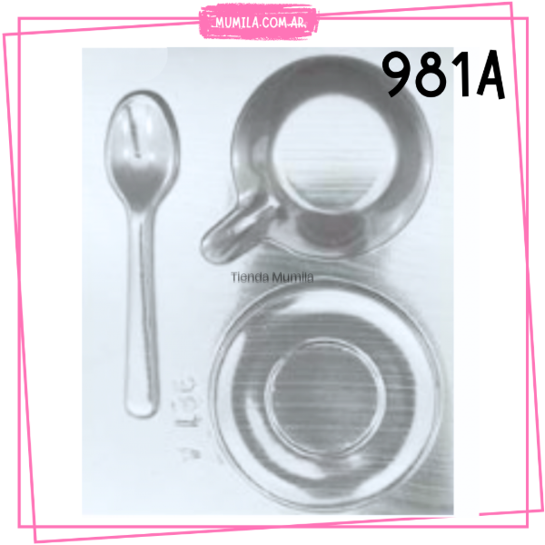 Producto - Molde Placa taza y plato - Molde 981A