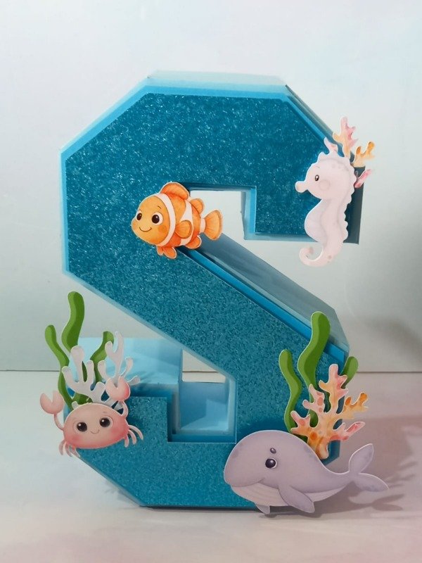 Producto - LETRAS Y NUMEROS CORPOREOS 3D - 1