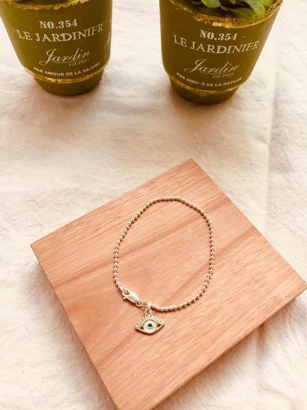 Producto - Pulsera Bolitas con Dije Eye