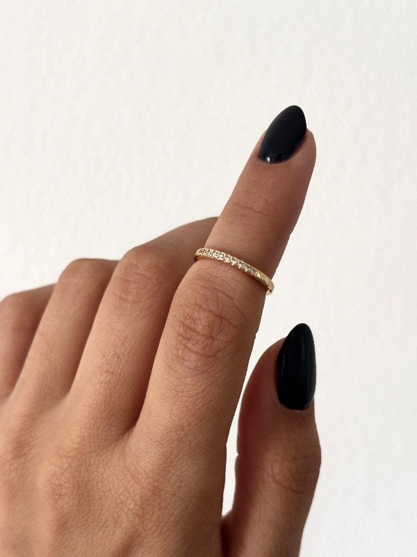 Producto - Anillo midi medio sinfín